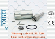 ERIKC denso inejctor 095000-6360 ( 8976097882 ) repair kit spray nozzle DLLA158P1092 valve plate 19# steel nut E1022002