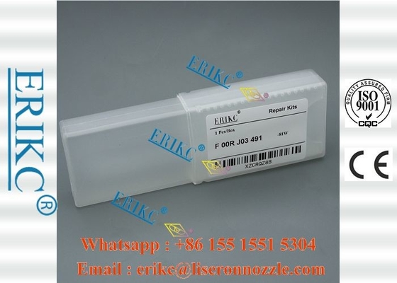 ERIKC Injector bosch 0445120244 repair kit F 00R J03 491 , F00RJ03491 injector nozzle DLLA150P1781 valve F00R J03 491