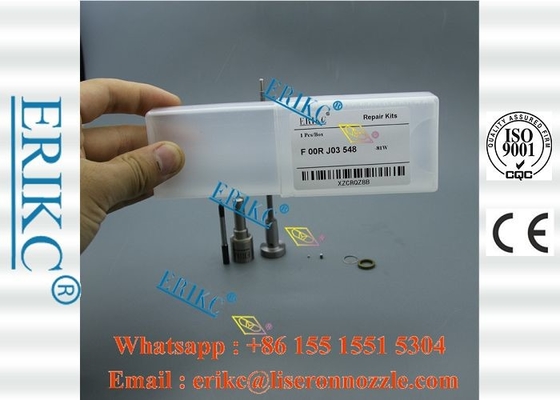 ERIKC F00RJ03548 bosch diesel nozzle DLLA152P2344 common rail repair Kits F 00R J03 548 for 0445120343 injector