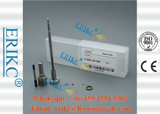 ERIKC F00RJ03548 bosch diesel nozzle DLLA152P2344 common rail repair Kits F 00R J03 548 for 0445120343 injector