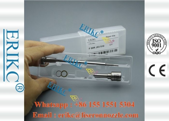 ERIKC F00RJ03510 bosch fuel injector 0445120261 repair kits F 00R J03 510 ( F00R J03 510 ) injector nozzle DLLA153P2210