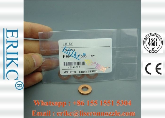 ERIKC F00VC17505 bosch Common Rail Injector Copper Washer F 00V C17 505 shim copper F00V C17 505 (7.1*15*2.5)