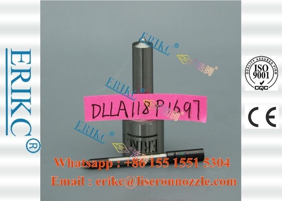 ERIKC DLLA118P1697 bosch injector oil nozzle 0 433 172 040 nozzle DLLA 118 P 1697 for 0 445 120 125